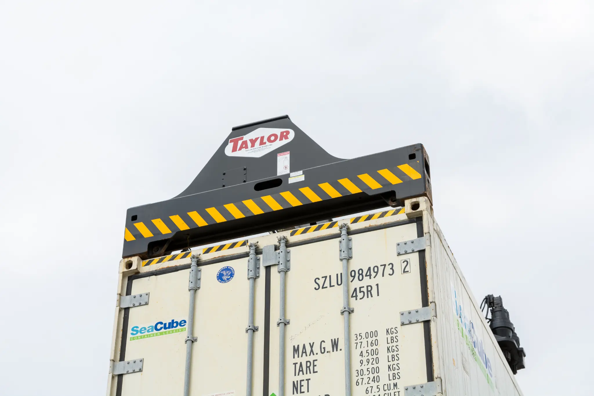 XRS-9972 Reach Stacker Container Handler | Taylor Machine Works